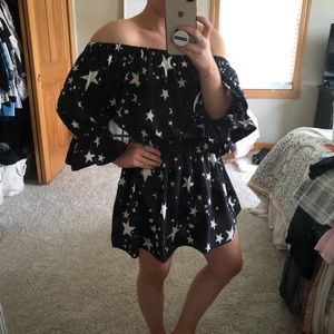 Star pattern dress